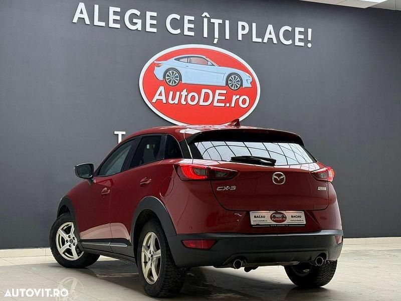 Second-hand Mazda CX-3 120 CP (88 kW) 2015 Culoarerosu SUV