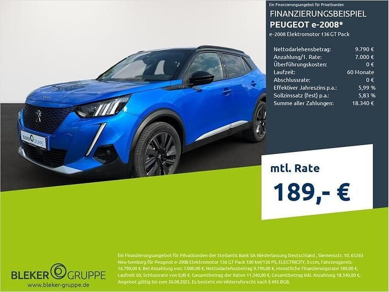 Utilizat 2021 Peugeot e-2008 GT SUV | 18.412 EUR - Imagine 1/1