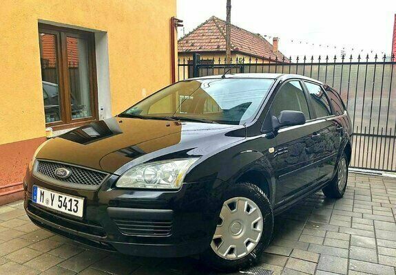 Negru Utilizat 2006 Ford Focus Break | 2.050 EUR (Preț OK) - Imagine 1/4