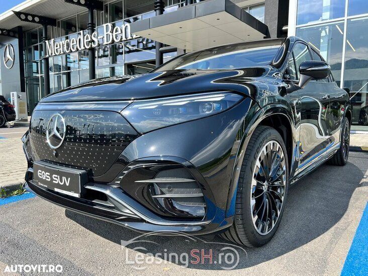 Negru Utilizat 2022 Mercedes EQS450+ | 158.270 EUR - Imagine 1/4