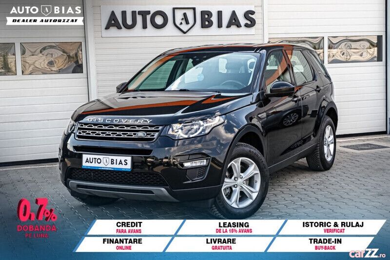 Negru Utilizat 2016 Land Rover Discovery Sport SE SUV | 15.950 EUR (Scump) - Imagine 1/4