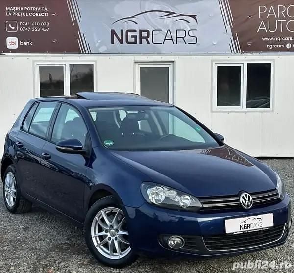 Second-hand VW Golf VI Highline 160 CP (117 kW) 2012 Albastru Hatchback