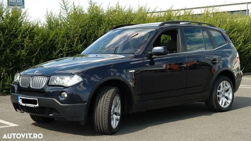 Culoarealbastru Utilizat 2008 BMW X3 Sport Line SUV | 6.900 EUR (Scump) - Imagine 1/4