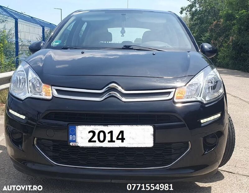 Negru Utilizat 2014 Citroën C3 Tendance Hatchback | 5.500 EUR - Imagine 1/4