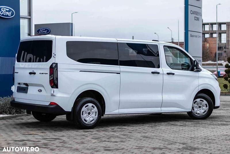 Nouă Ford Transit Custom 110 CP (80 kW) 2025 Culoarealb Monovolum