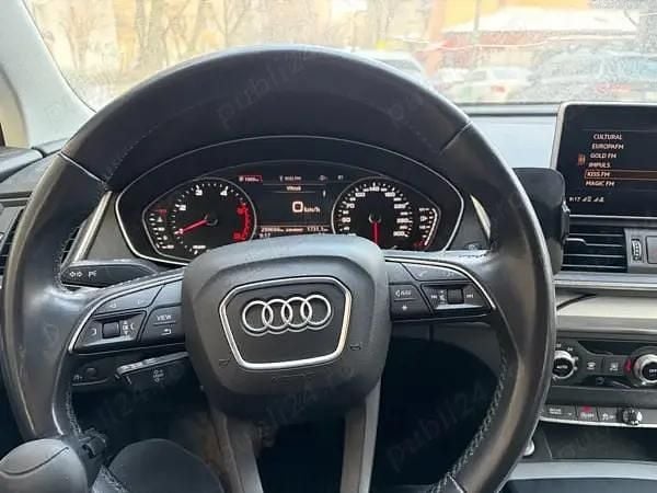 Second-hand Audi Q5 150 CP (110 kW) 2018 Albastru SUV