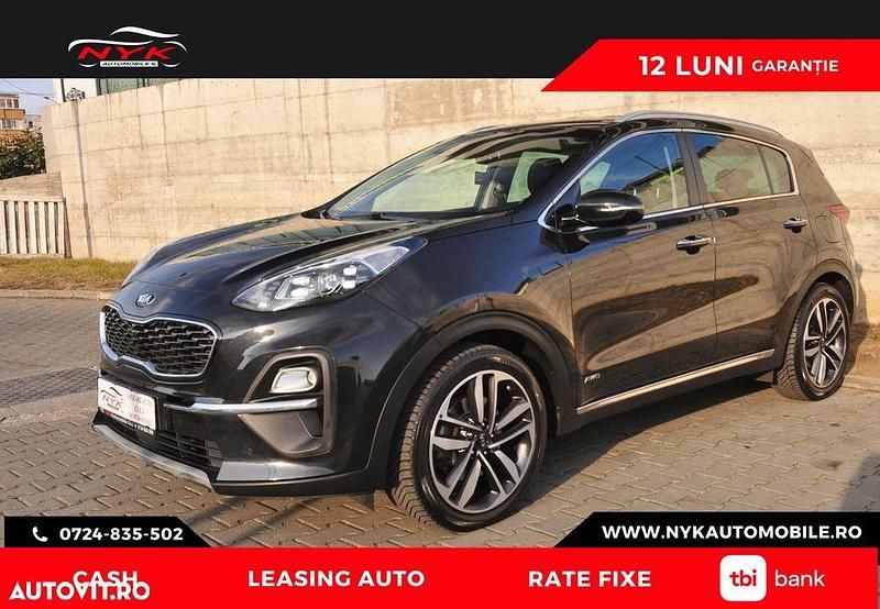 Culoarenegru Utilizat 2020 Kia Sportage 4 SUV | 18.000 EUR (Preț bun) - Imagine 1/4