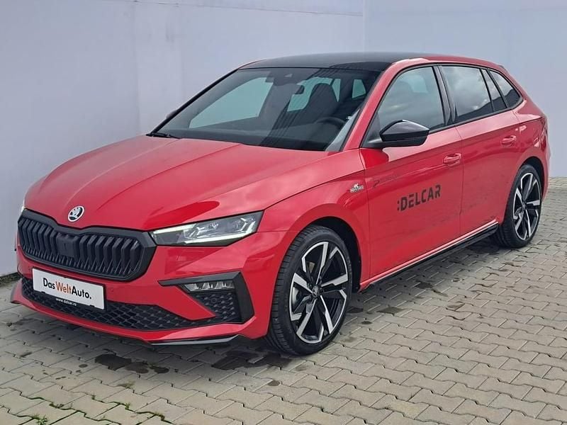 Nouă Skoda Scala Monte Carlo 150 CP (110 kW) 2025 Rosu mediu  metalic Hatchback