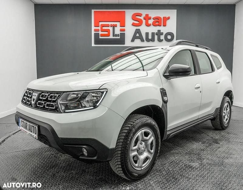 Alb Utilizat 2019 Dacia Duster Essentiel SUV | 12.490 EUR (Preț bun) - Imagine 1/4