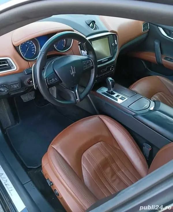 Second-hand Maserati Ghibli 300 CP (220 kW) 2014 Negru Coupe