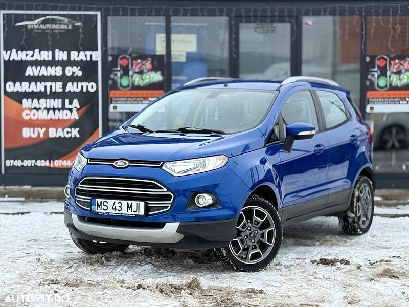 Second-hand Ford Ecosport Active 125 CP (91 kW) 2014 Culoareblue SUV