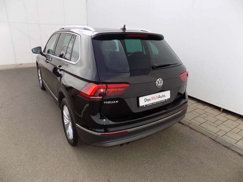 Second-hand VW Tiguan Highline 150 CP (110 kW) 2020 Negru  metalic  perleffect SUV