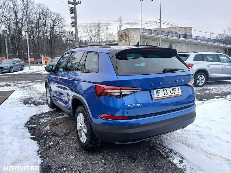 Second-hand Skoda Kodiaq Style 150 CP (110 kW) 2021 Culoarealbastru SUV