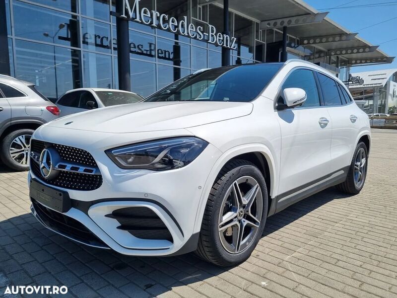 Alb Nouă 2025 Mercedes GLA200 AMG line SUV | 56.628 EUR (Super Preț) - Imagine 1/4