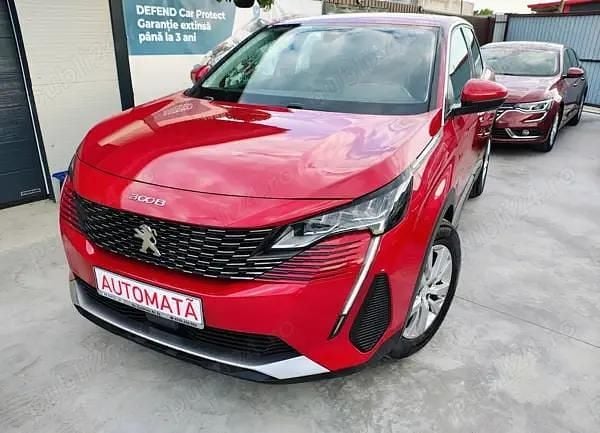Rosu Utilizat 2021 Peugeot 3008 Business-Line SUV | 15.999 EUR (Preț bun) - Imagine 1/4