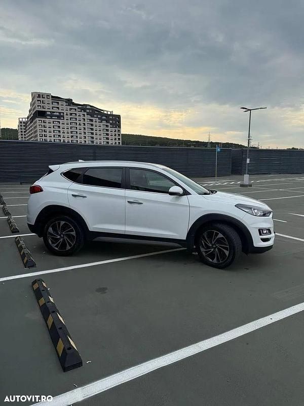 Second-hand Hyundai Tucson Style 177 CP (130 kW) 2019 Alb SUV