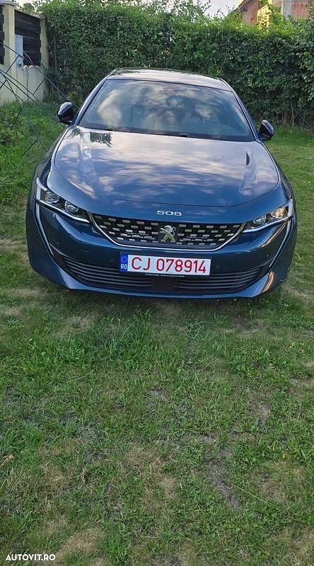 Culoarealbastru Utilizat 2021 Peugeot 508 Berlinǎ | 19.000 EUR (Preț OK) - Imagine 1/4