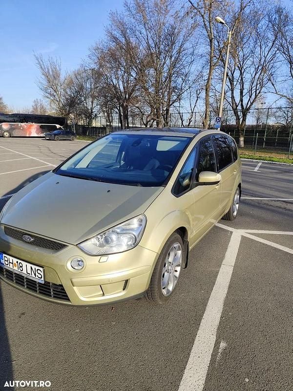 Second-hand Ford S-MAX Titanium 140 CP (102 kW) 2007 Culoaregalbeuriu Monovolum