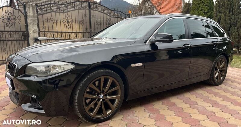 Negru Utilizat 2012 BMW 525 Sport Line Break | 11.590 EUR (Puțin scump) - Imagine 1/4