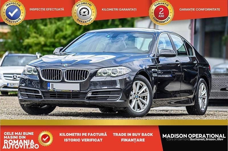 Gri Utilizat 2016 BMW 520 Luxury Line Berlinǎ | 10.950 EUR - Imagine 1/4