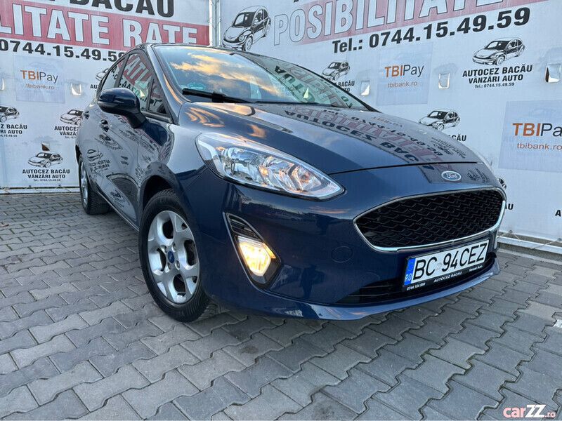 Albastru Utilizat 2019 Ford Fiesta Hatchback | 9.990 EUR (Puțin scump) - Imagine 1/4