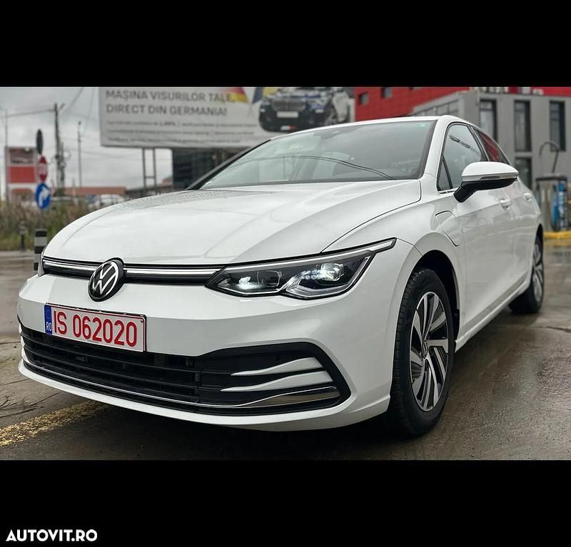 Culoarealb Utilizat 2022 VW Golf VIII Style Hatchback | 23.500 EUR (Preț OK) - Imagine 1/4