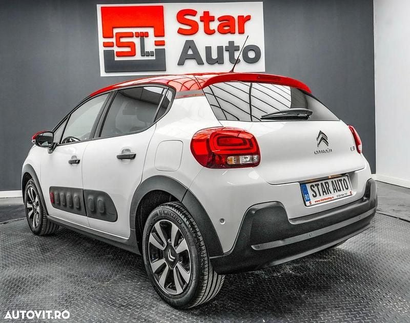 Second-hand Citroën C3 Feel 110 CP (80 kW) 2018 Culoarealb Hatchback