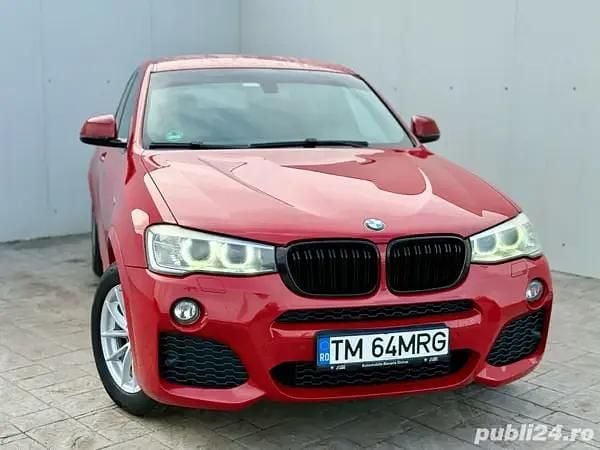 Second-hand BMW X4 190 CP (139 kW) 2015 Rosu SUV