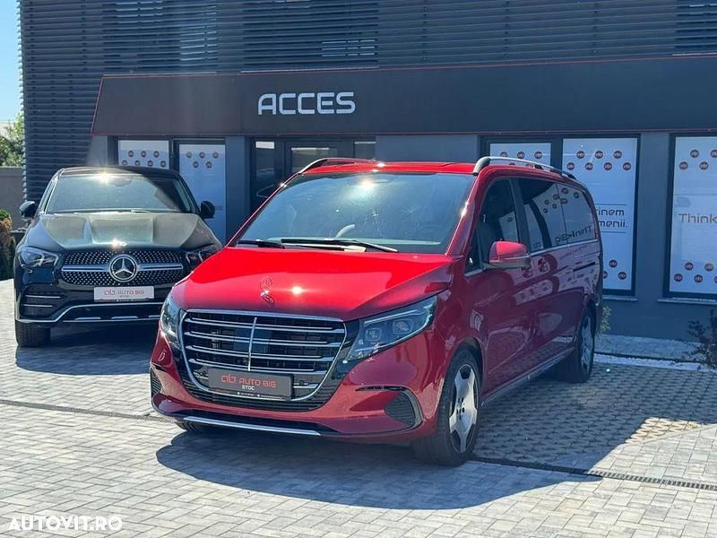 Rosu Utilizat 2024 Mercedes V300 Monovolum | 106.764 EUR - Imagine 1/4
