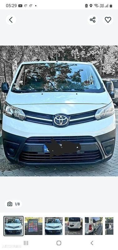 Culoarealb Utilizat 2017 Toyota Proace Comfort Van | 15.200 EUR - Imagine 1/4