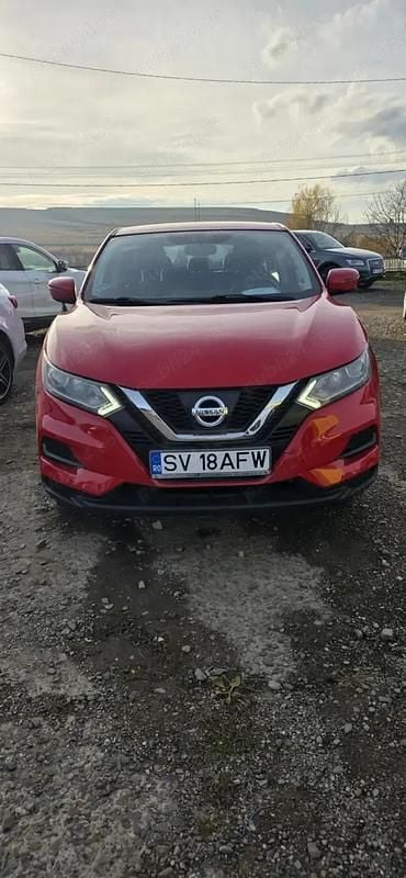 Rosu Second-hand 2018 Nissan Qashqai SUV | 9.699 EUR (Preț bun) - Imagine 1/4