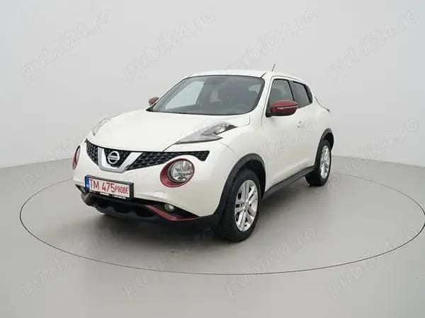 Alb Utilizat 2015 Nissan Juke Tekna SUV | 7.350 EUR (Preț OK) - Imagine 1/4