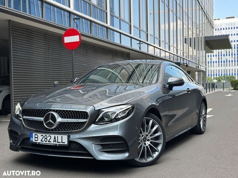 Gri Utilizat 2019 Mercedes E220 Coupe | 41.000 EUR - Imagine 1/4