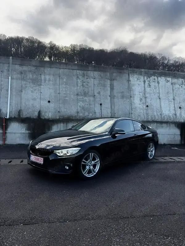 Negru Utilizat 2015 BMW 420 Coupe | 14.800 EUR (Preț OK) - Imagine 1/4