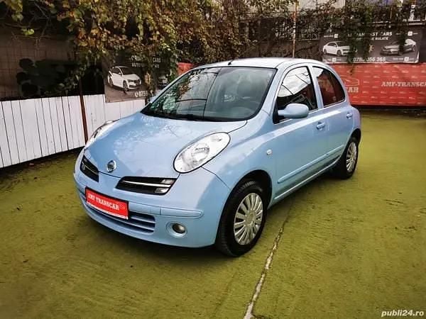 Albastru Utilizat 2006 Nissan Micra Acenta Hatchback | 2.499 EUR - Imagine 1/4