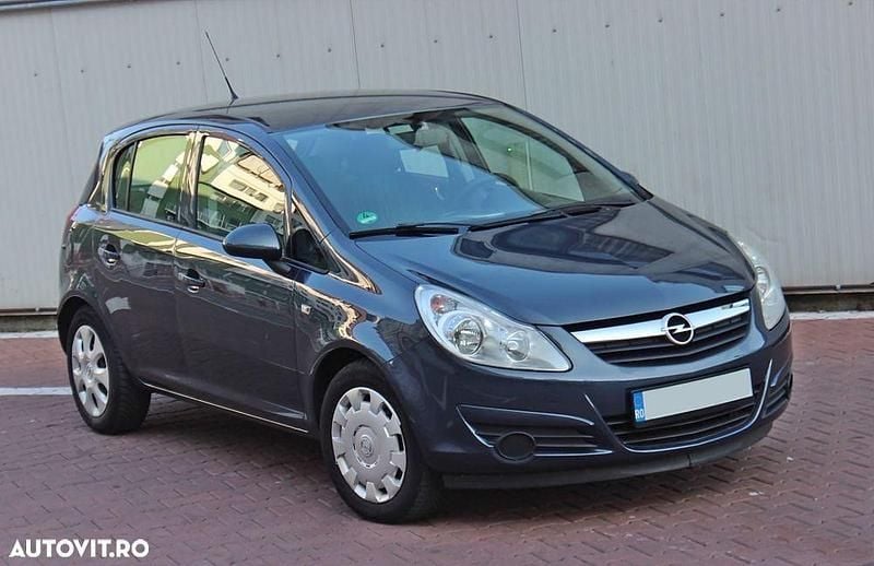 Culoarealbastru Utilizat 2009 Opel Corsa Enjoy | 4.199 EUR (Preț OK) - Imagine 1/4