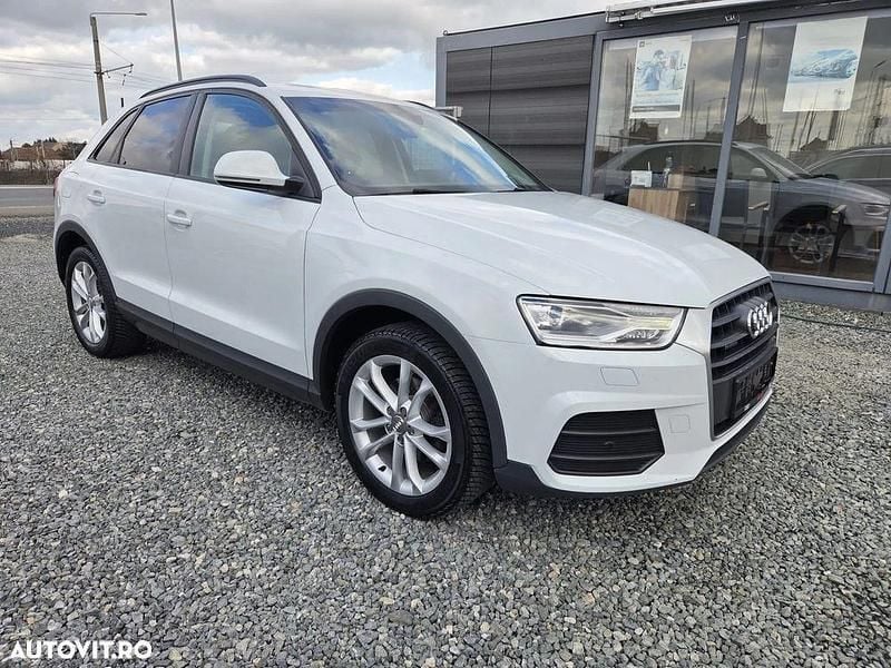 Second-hand Audi Q3 150 CP (110 kW) 2018 Culoarealb SUV