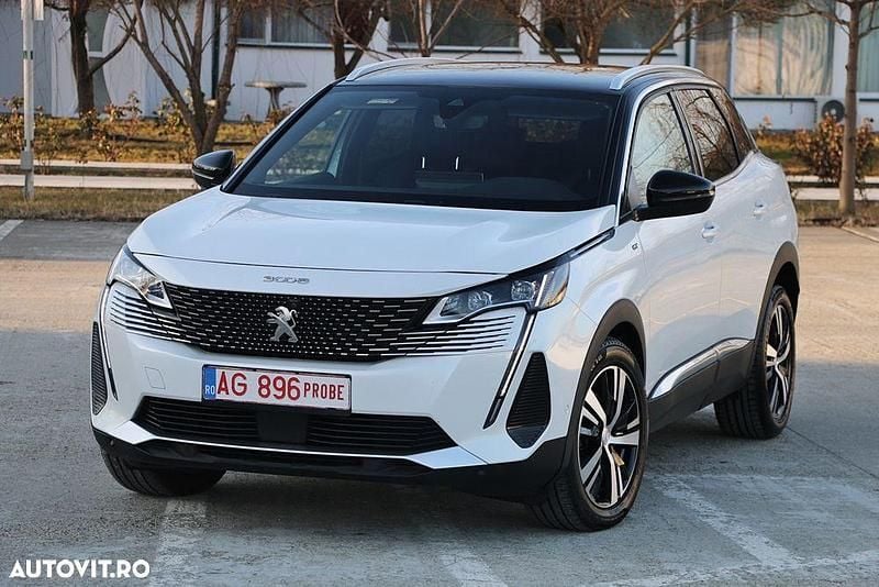 Culoarealb Utilizat 2021 Peugeot 3008 GT-line SUV | 16.850 EUR (Preț OK) - Imagine 1/4