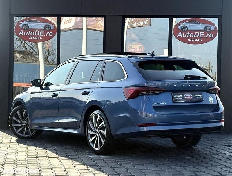 Second-hand Skoda Octavia 150 CP (110 kW) 2021 Culoarealbastru Break