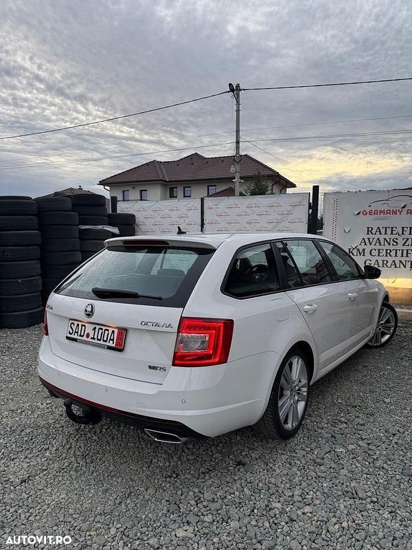 Second-hand Skoda Octavia RS 184 CP (135 kW) 2017 Culoarealb Break