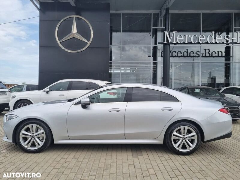 Second-hand Mercedes CLS300 245 CP (180 kW) 2018 Argint Coupe