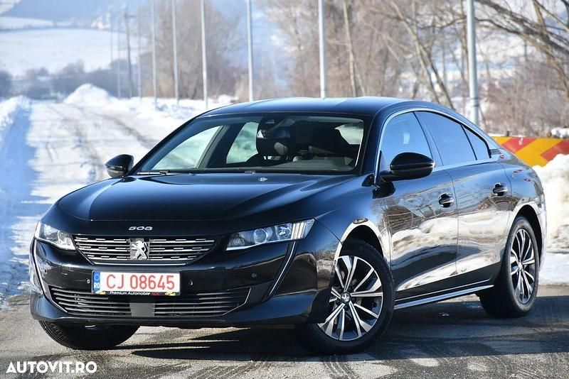 Culoarenegru Utilizat 2022 Peugeot 508 Allure Berlinǎ | 14.883 EUR (Preț bun) - Imagine 1/4