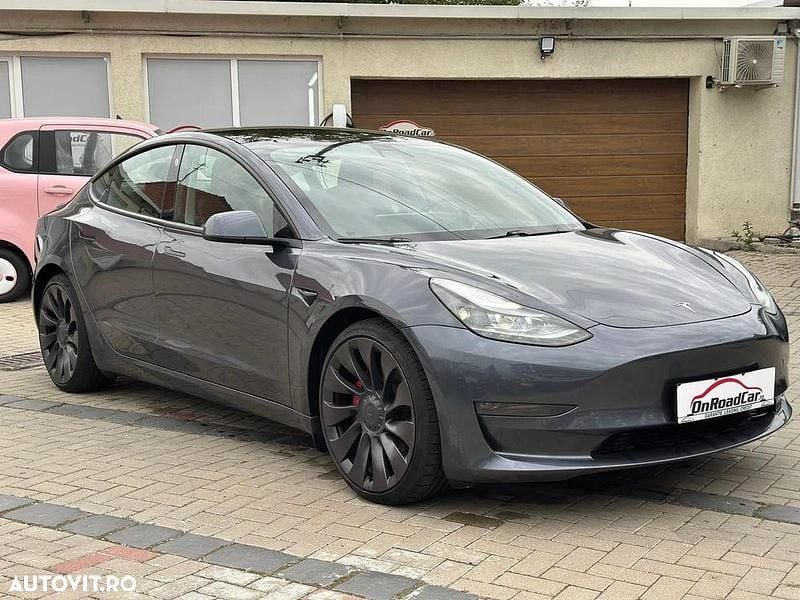 Culoaregri Utilizat 2021 Tesla Model 3 Berlinǎ | 29.990 EUR (Preț OK) - Imagine 1/4