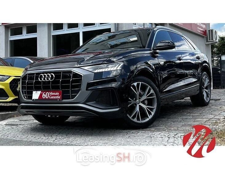 Negru Utilizat 2020 Audi Q8 S-Line SUV | 66.920 EUR (Scump) - Imagine 1/4