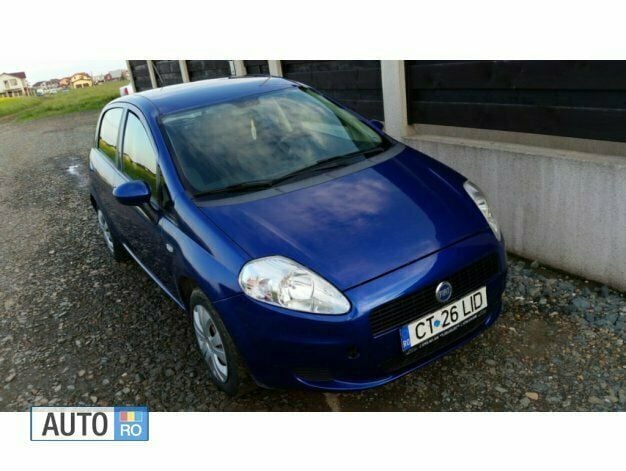 Second-hand Fiat Grande Punto 55 CP (40 kW) 2007 Albastru marin Hatchback