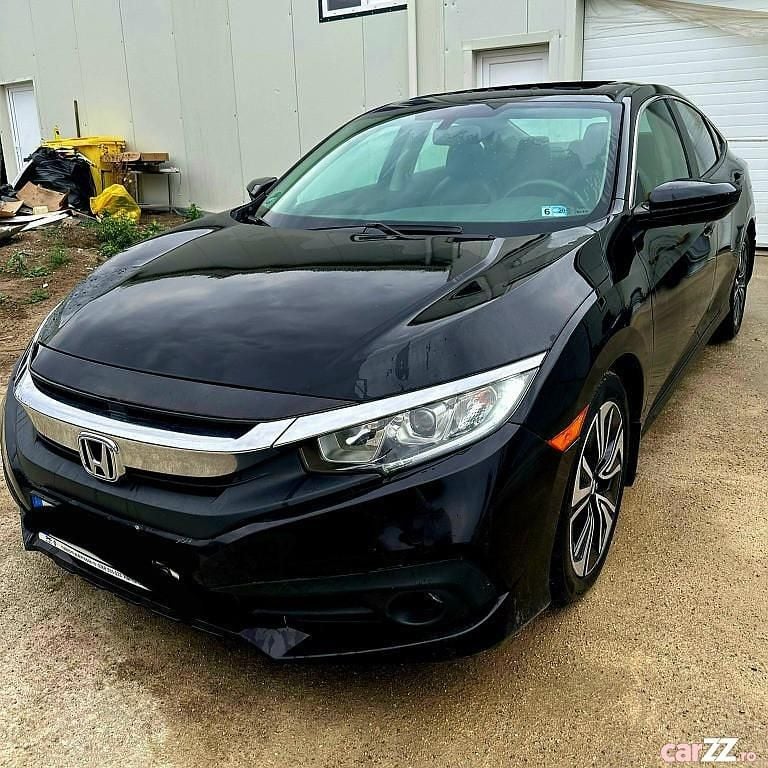 Negru Utilizat 2017 Honda Civic Berlinǎ | 14.200 EUR (Preț bun) - Imagine 1/4