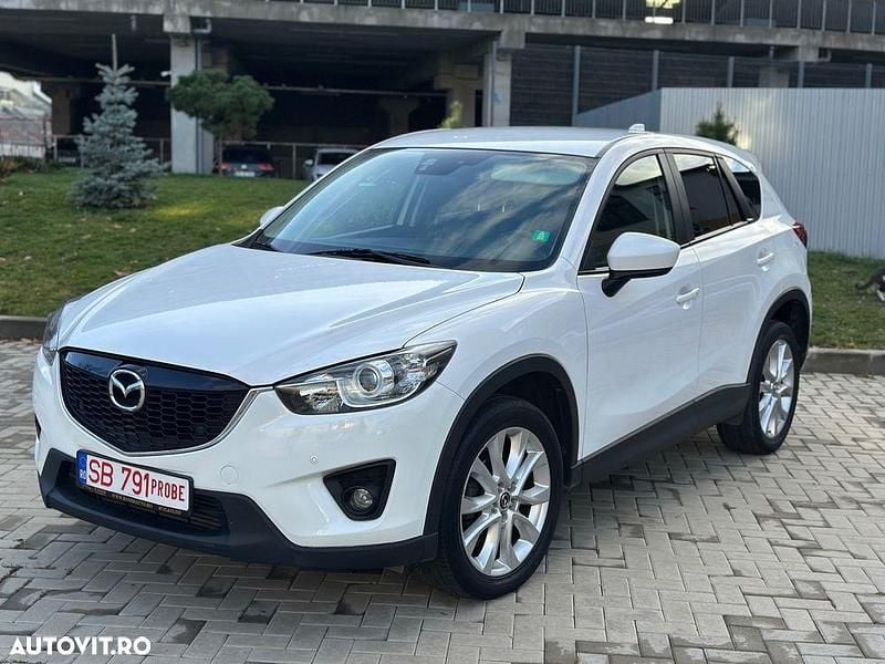 Culoarealb Utilizat 2014 Mazda CX-5 Exclusive-Line SUV | 8.250 EUR (Super Preț) - Imagine 1/4