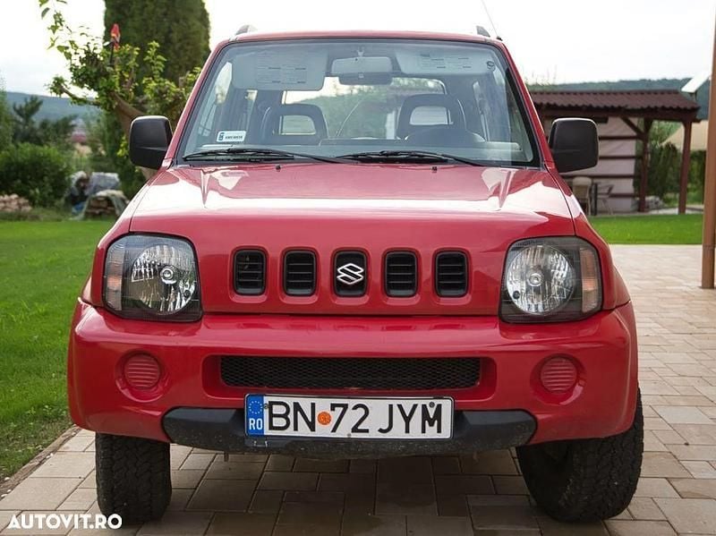 Rosu Utilizat 2000 Suzuki Jimny SUV | 3.600 EUR (Preț bun) - Imagine 1/4
