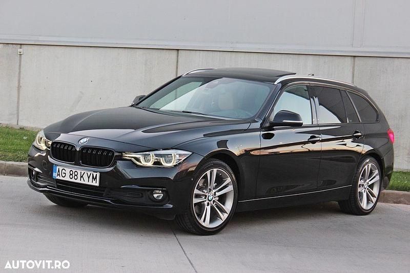 Culoarenegru Utilizat 2017 BMW 316 Luxury Line Break | 15.400 EUR - Imagine 1/4