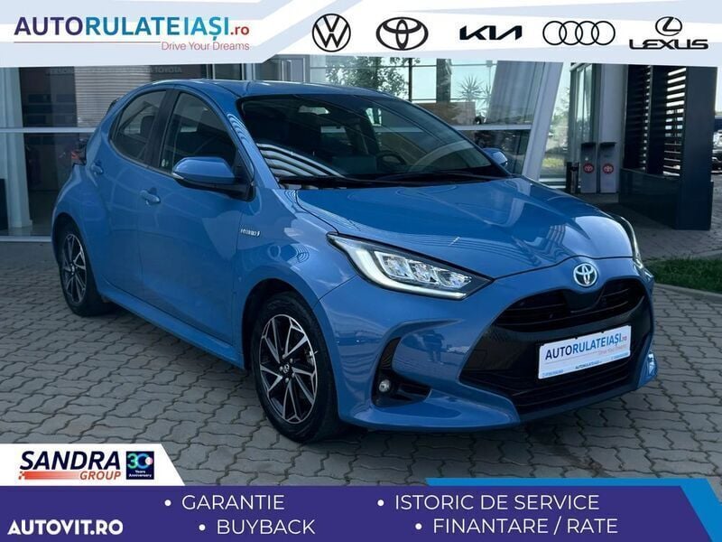 Albastru Utilizat 2020 Toyota Yaris Hybrid | 17.590 EUR - Imagine 1/4
